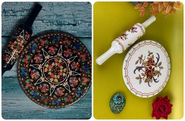 बोरिंग वुडन या मार्बल नहीं, रोटी बनाने के लिए यूज करें Printed Chakla Belan