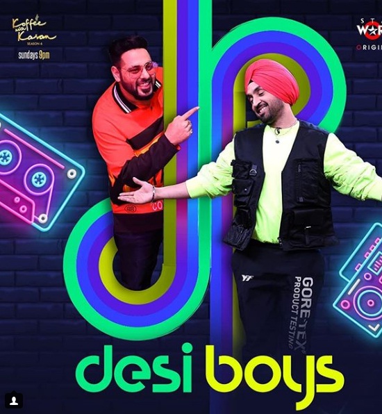 Bollywood Tadka,करण जौहर इमेज,'काॅफी विद करण'इमेज ,दिलजीत दोसांझ इमेज,बादशाह इमेज