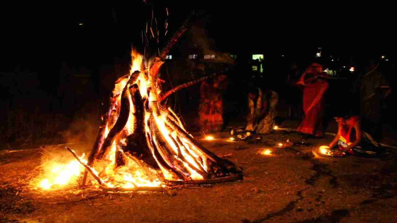PunjabKesari, Holika Dahan, Holika Dahan 2022, Holika Dahan Haryana Jind, Holika Dahan Does not Happen In Haryana Jind, Holi in Haryana, Dharm, Punjab Kesari, Why Holika dahan is not celebrated in haryana, Yagya Performed on Holi In Haryana