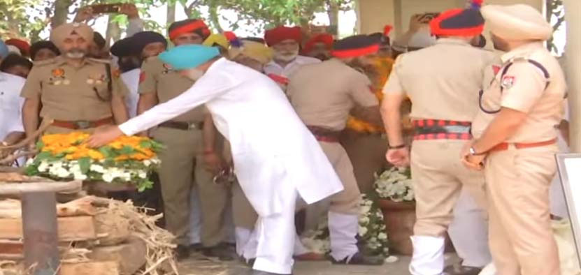 PunjabKesari, athlete fauja singh last rites