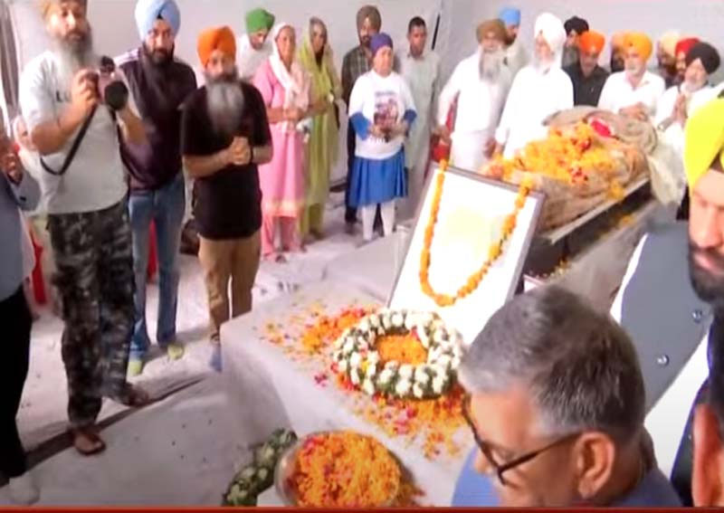PunjabKesari, athlete fauja singh last rites