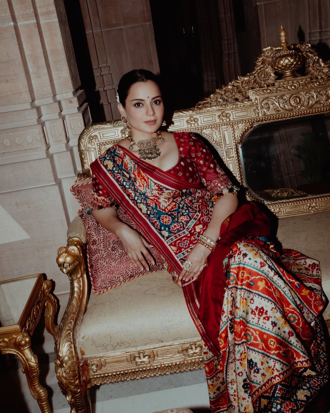 Kangana Ranaut in Chamunda Devi Temple