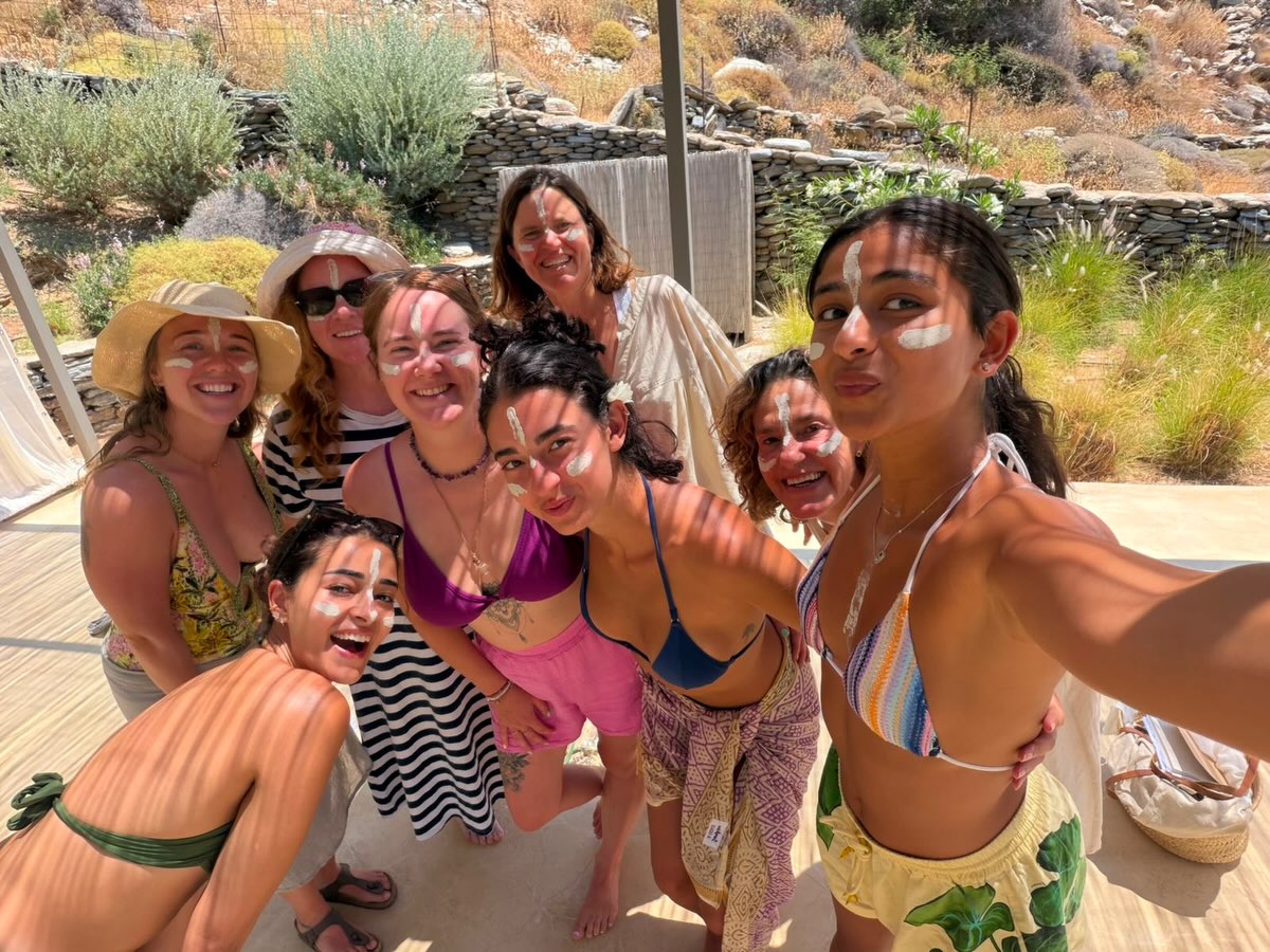Ananya Panday in Greece