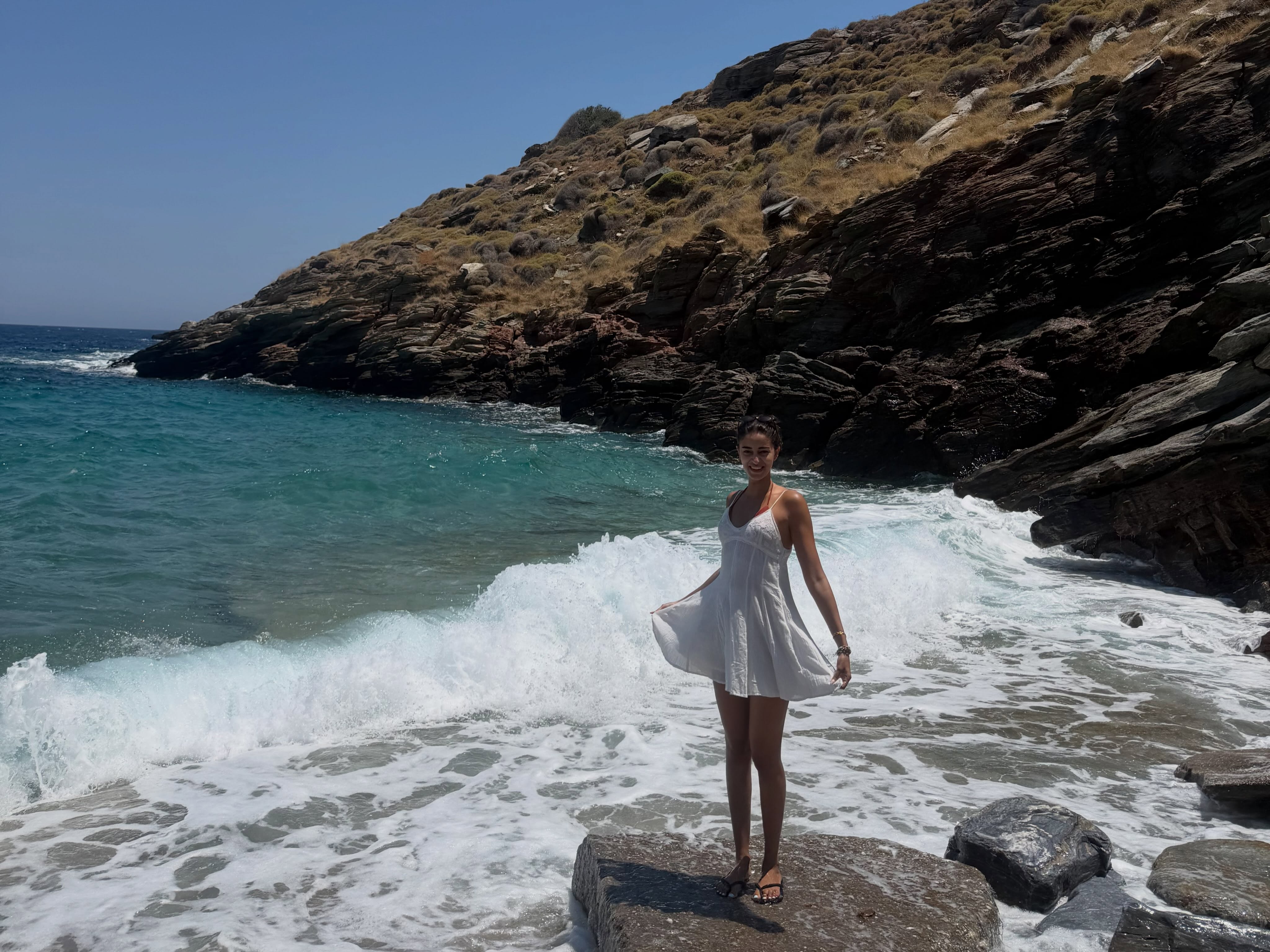 Ananya Panday in Greece