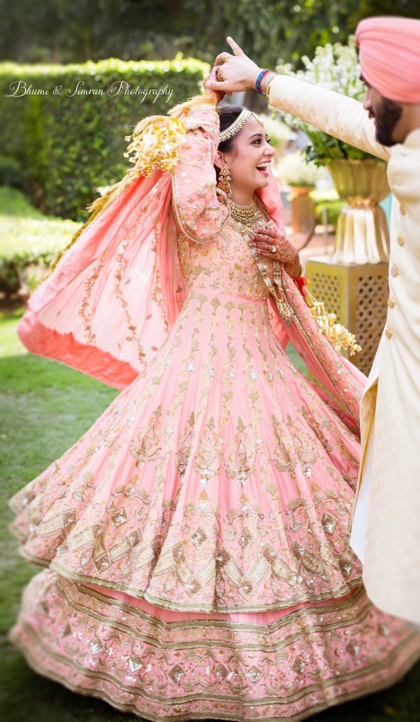 PunjabKesari, Pink Wedding Lehenga, Wedding, Different Shades Of Pink, Indian Bride, Fashion