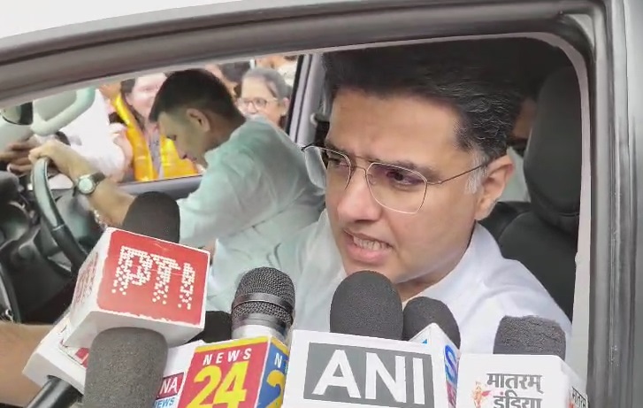PunjabKesari स, Indore News, Sachin Pilot, Congress Leader, Jitu Patwari, BJP Vote Theft Allegation, Madhya Pradesh Politics 