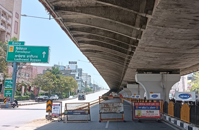 PunjabKesari, aarti chowk jam in ludhiana 