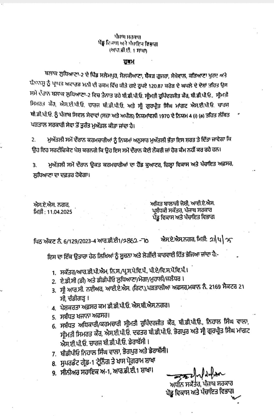  scam ludhiana