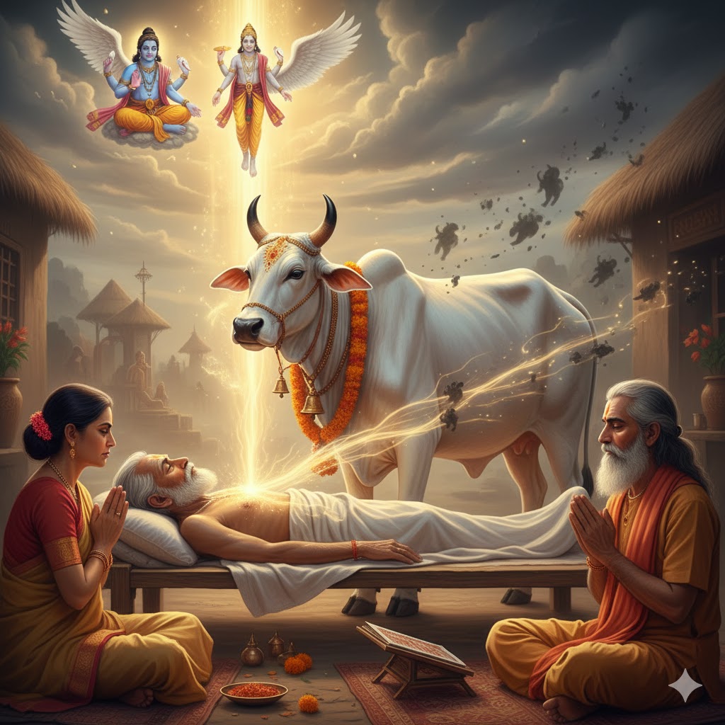 Why Cow is Donated Before Death
