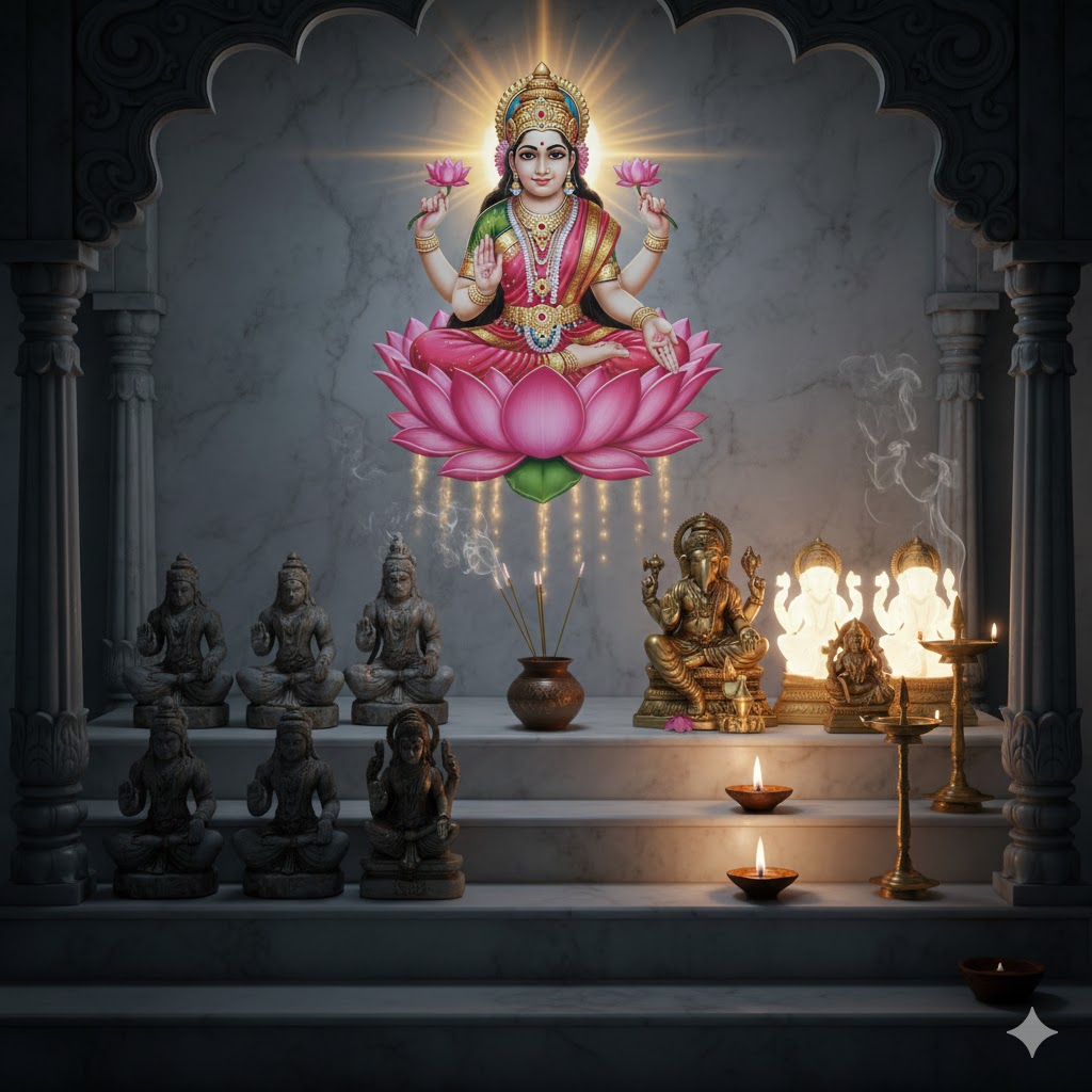 Vastu for idols in pooja room