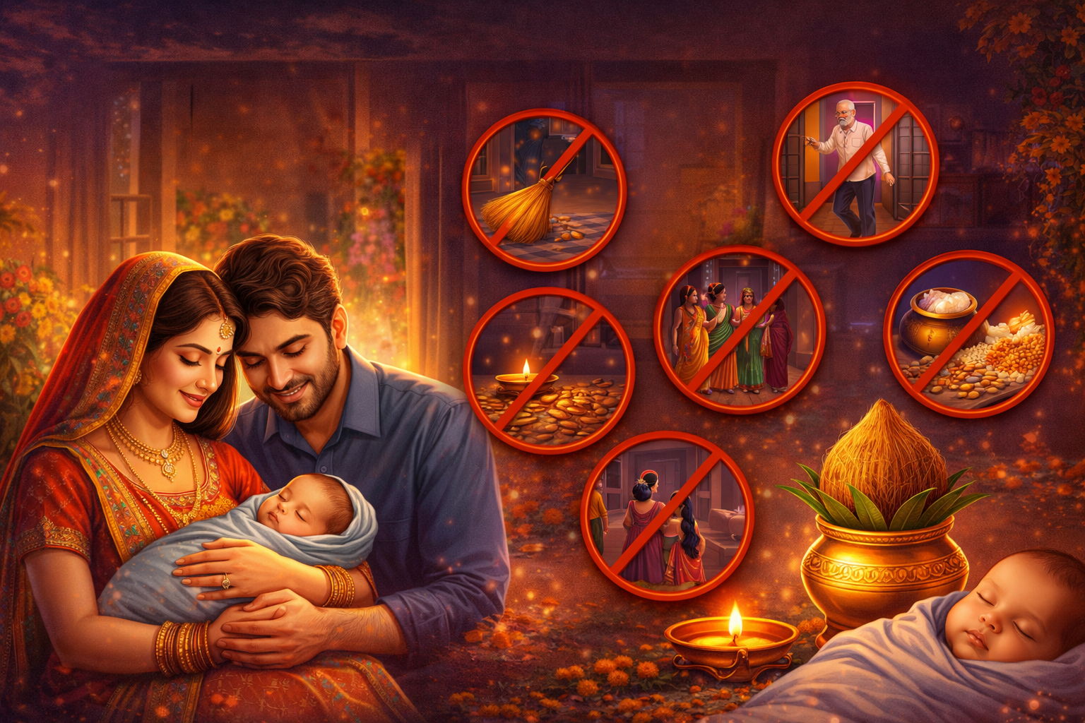 Sutak Rules After Baby Birth 