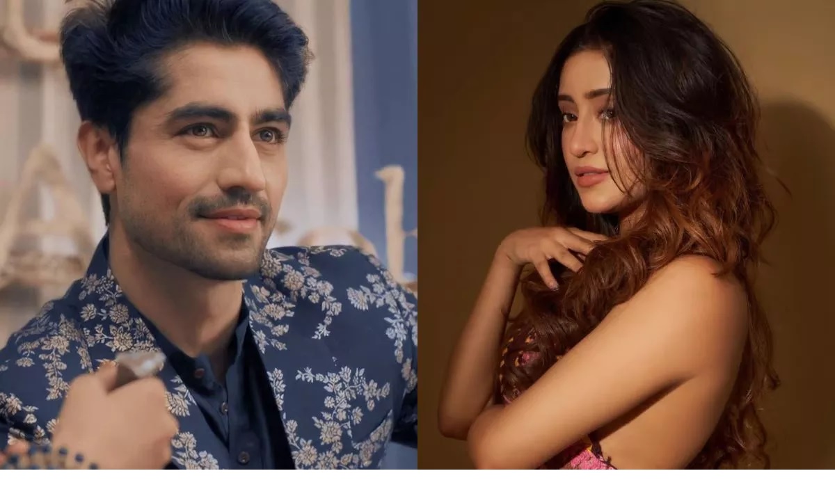  Harshad Chopda and  Shivangi Joshi