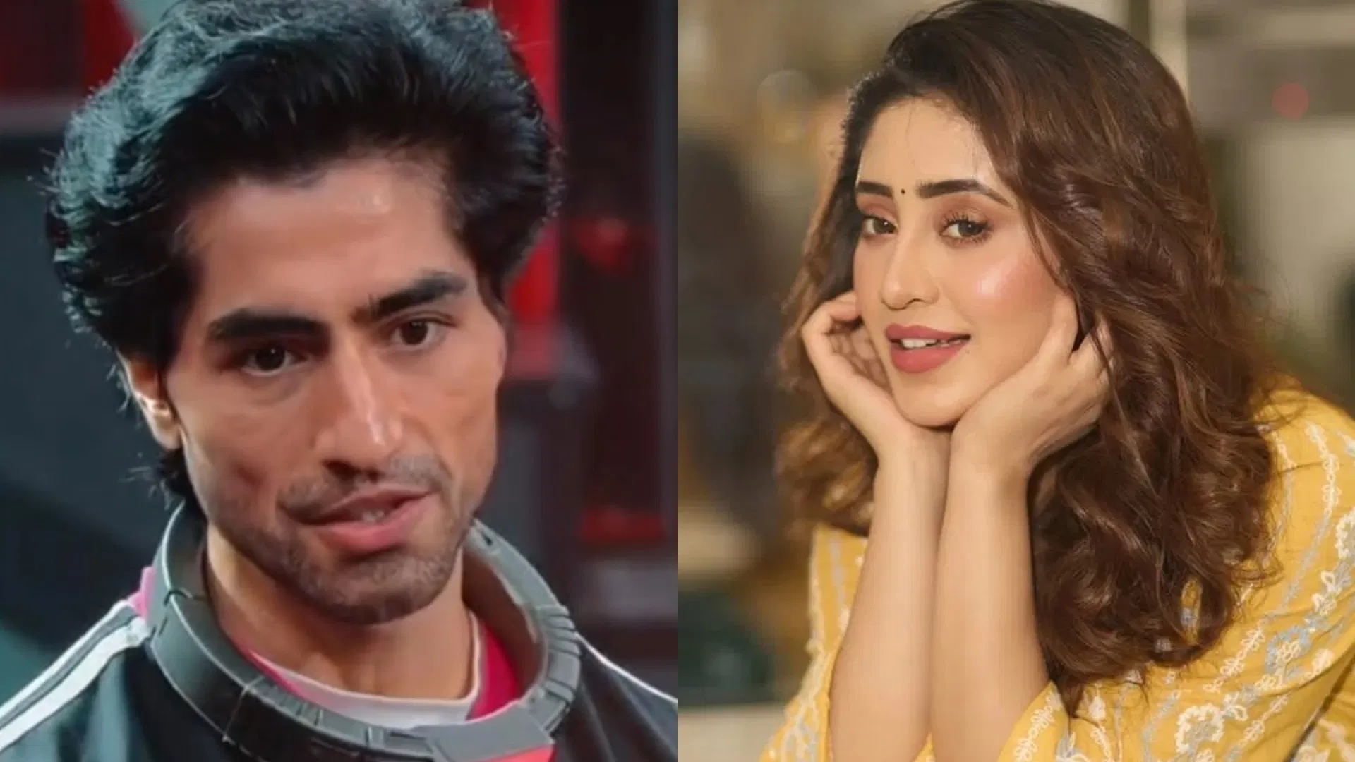  Harshad Chopda and  Shivangi Joshi