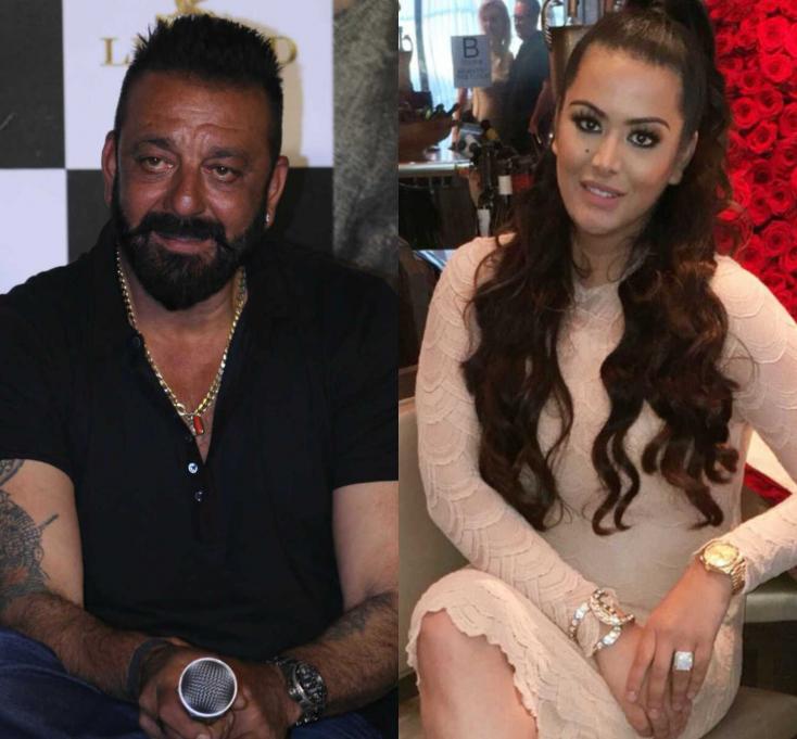 PunjabKesari, Sanjay Dutt with daughter