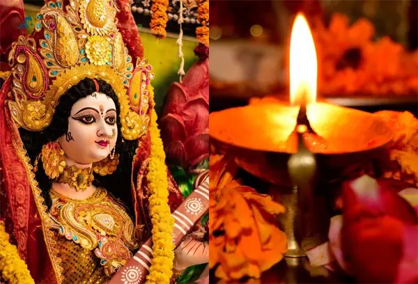 PunjabKesari Navratri Diya Lighting Rituals