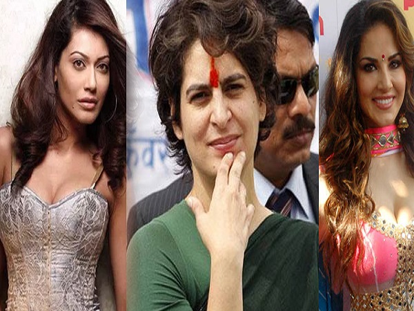 PunjabKesari, Madhya Pardesh Hindi News, Ujjain Hindi News, Ujjain Hindi Samachar, Bollywood Actress, Payal Rohtagi, Statement, Priyanka Gandhi, Compare, Porn Star Sunny Leoni, Congress