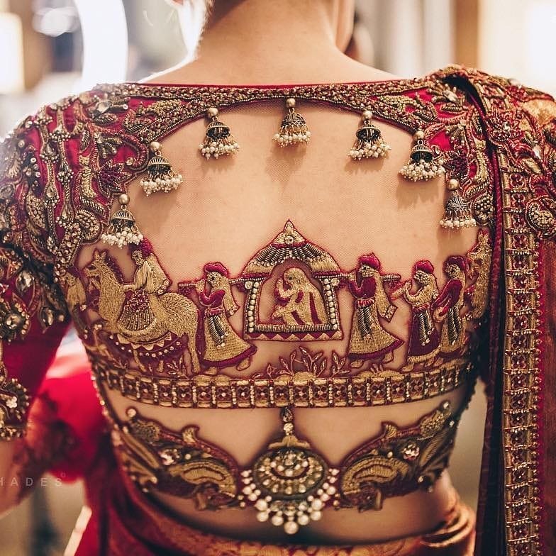 PunjabKesari, Bridal Blouse Designs,ब्राइडल ब्लाउज डिजाइन