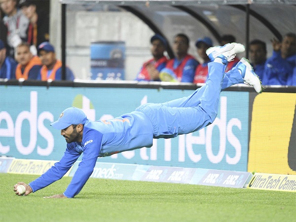 dinesh Karthik wear his teammate uniform in Wellington T20