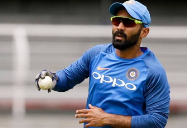 dinesh Karthik wear his teammate uniform in Wellington T20