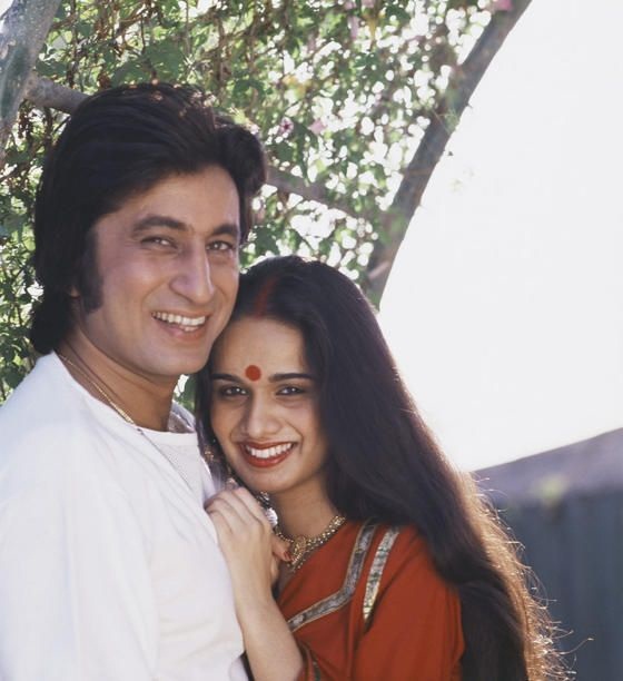 PunjabKesari, Shakti Kapoor With Wife Shivangi Kapoor