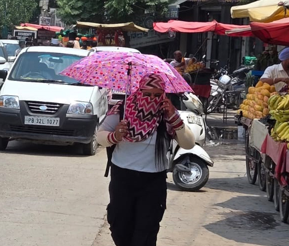 PunjabKesari, Heatwave alert in Nawanshahr