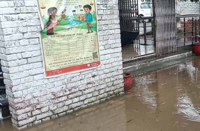 PunjabKesari, Heavy Rain in Rupnagar