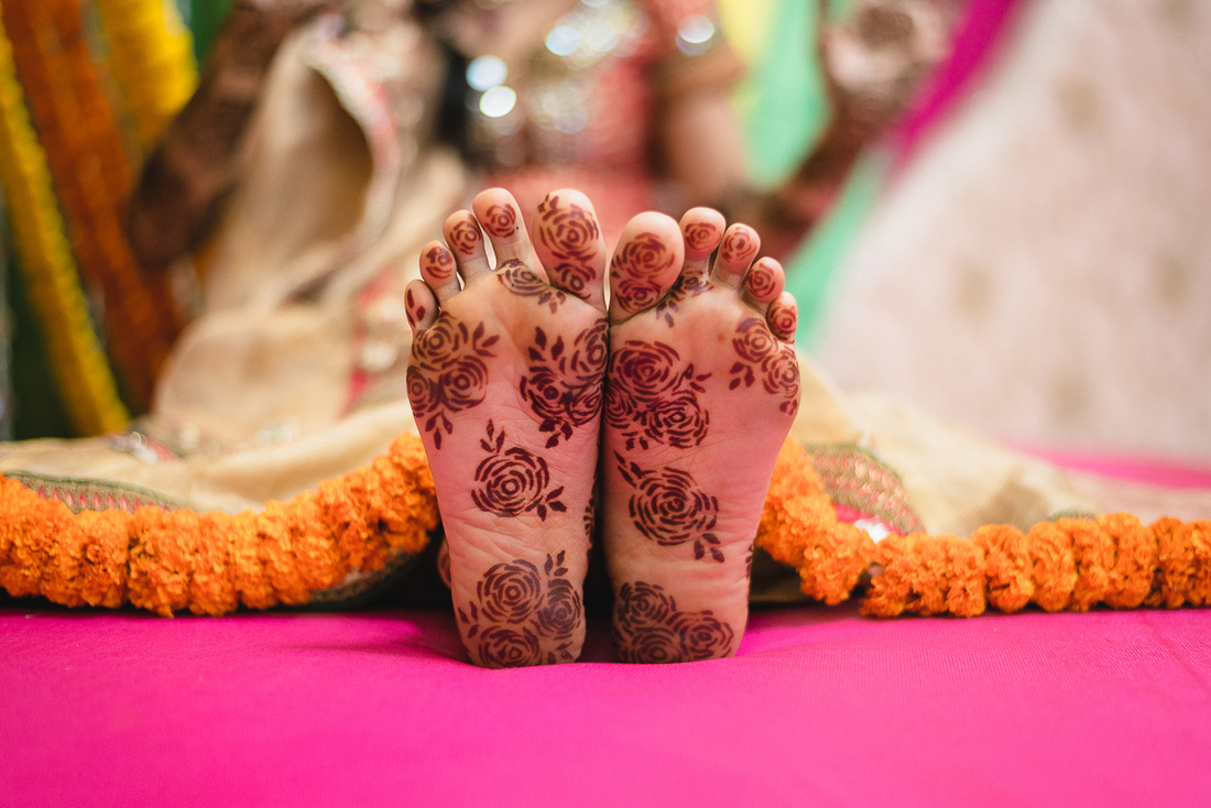 PunjabKesari, Nari, feet sole Mehndi image, Mehndi design