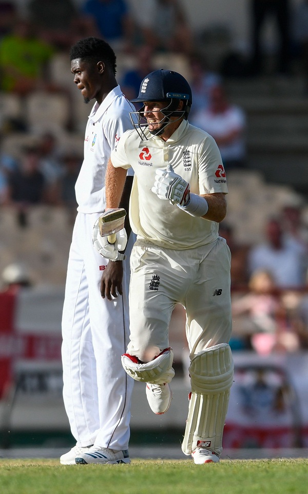 Shannon Gabriel say GAY to Joe Root