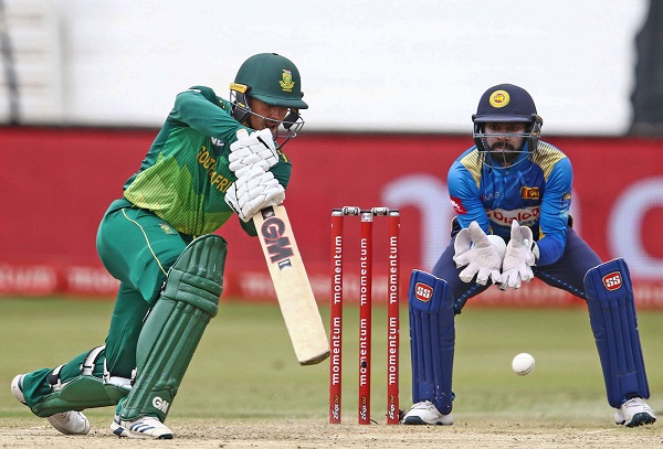 Quantum De cock make 4+ score against sri lanka in ongoing series