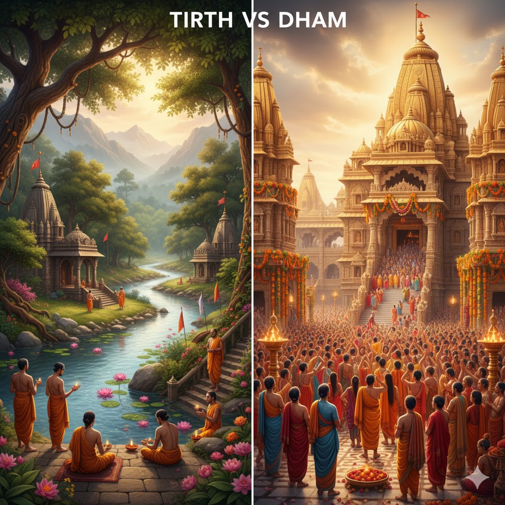 PunjabKesari Difference between Tirth Or Dham