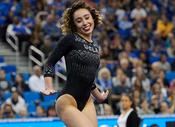 Gymnast Katelyn Ohashi scores perfect ten