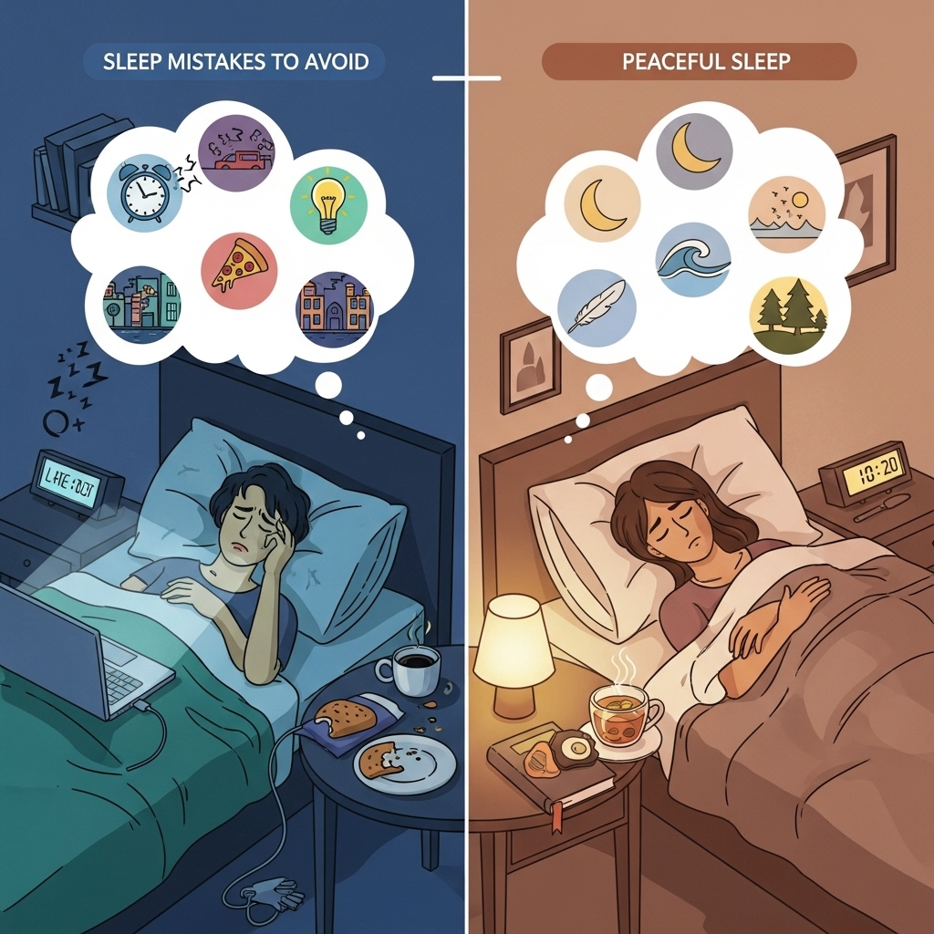 PunjabKesari Sleep Mistakes to Avoid