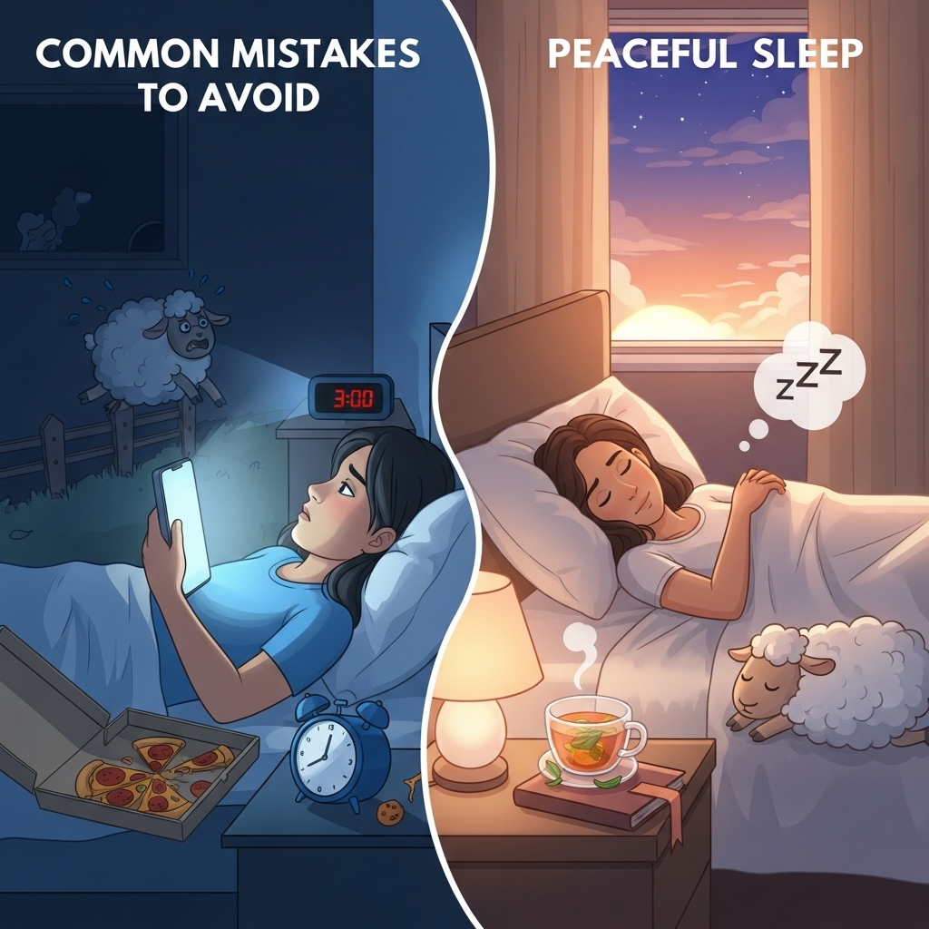 PunjabKesari Sleep Mistakes to Avoid