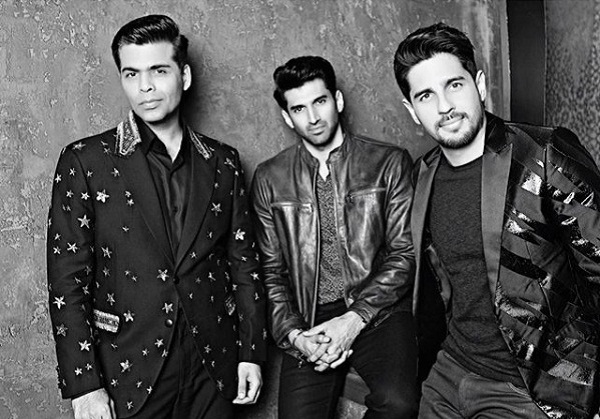 Bollywood Tadka, sidharth malhotra images, sidharth malhotra pic, aditya roy kapoor images, karan johar image, करण जोहर फोटो,  सिद्धार्थ मल्होत्रा फोटो, आदित्य रॉय कपूर फोटो 