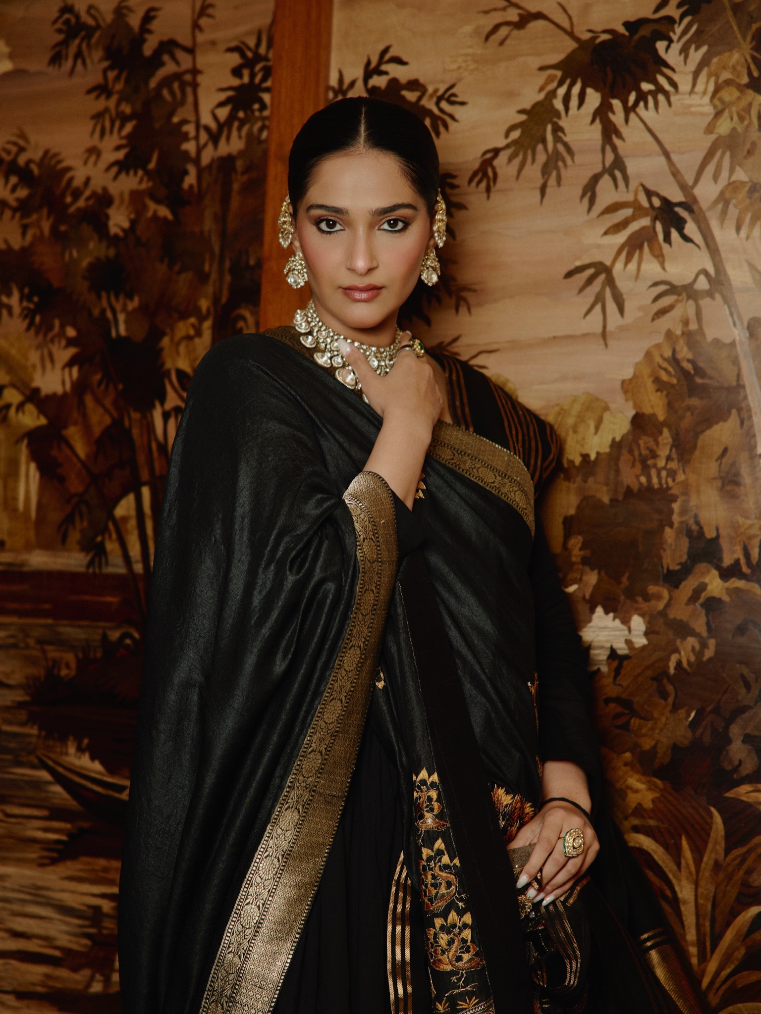 Sonam Kapoor Saree Look