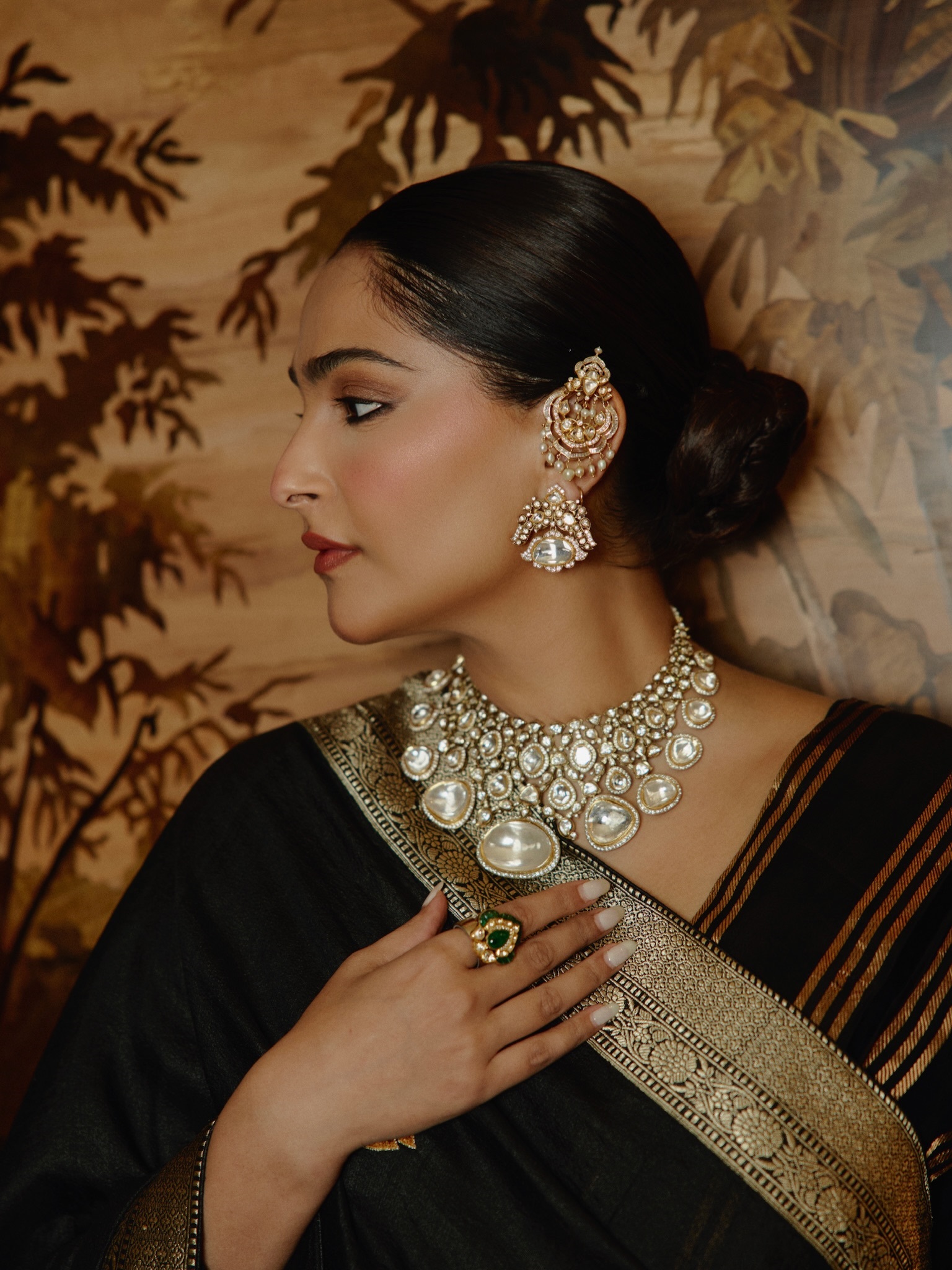 Sonam Kapoor Saree Look
