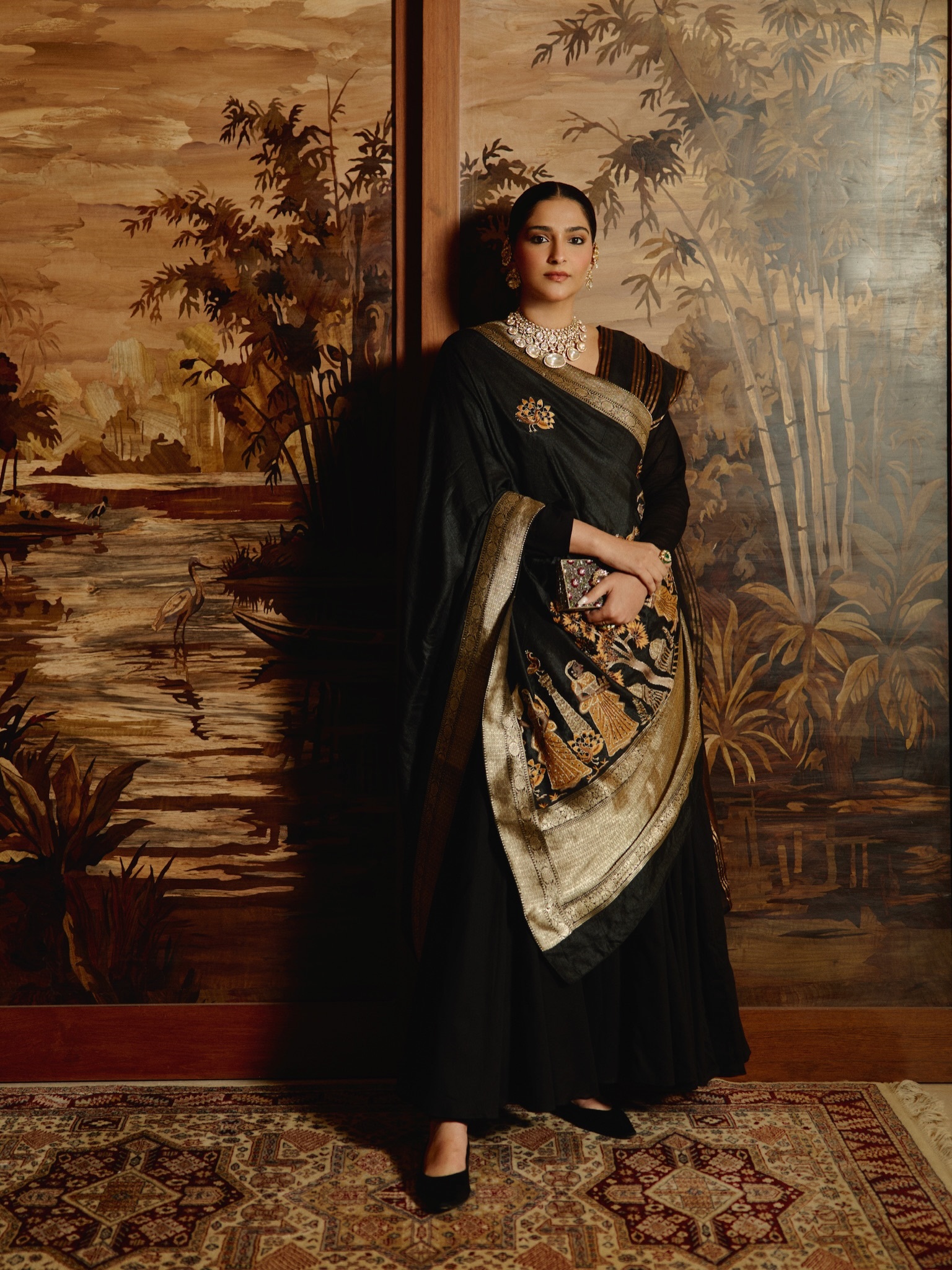 Sonam Kapoor Saree Look