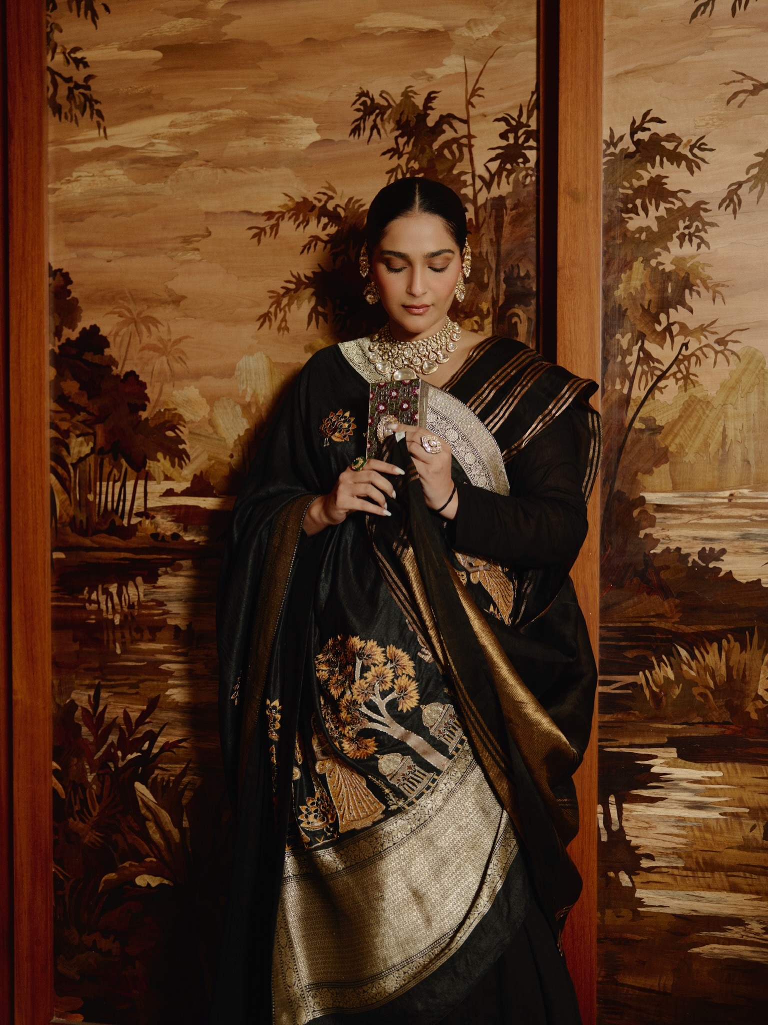 Sonam Kapoor Saree Look