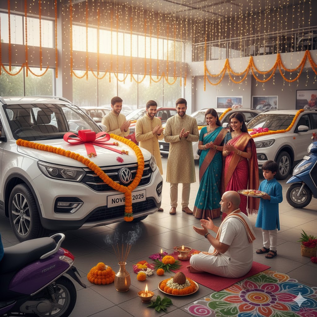 PunjabKesari Vahan Kharidne Ka Muhurat November 2025