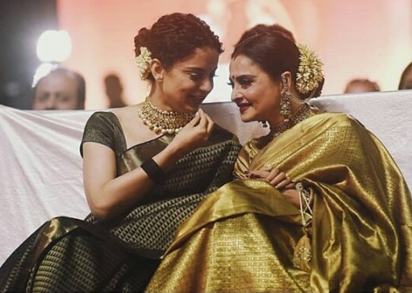 Bollywood Tadka, कंगना रनौत इमेज, रेखा इमेज, अवॉर्ड शो इमेज, स्पेशल बॉन्डिंग इमेज, सरोज खान इमेज