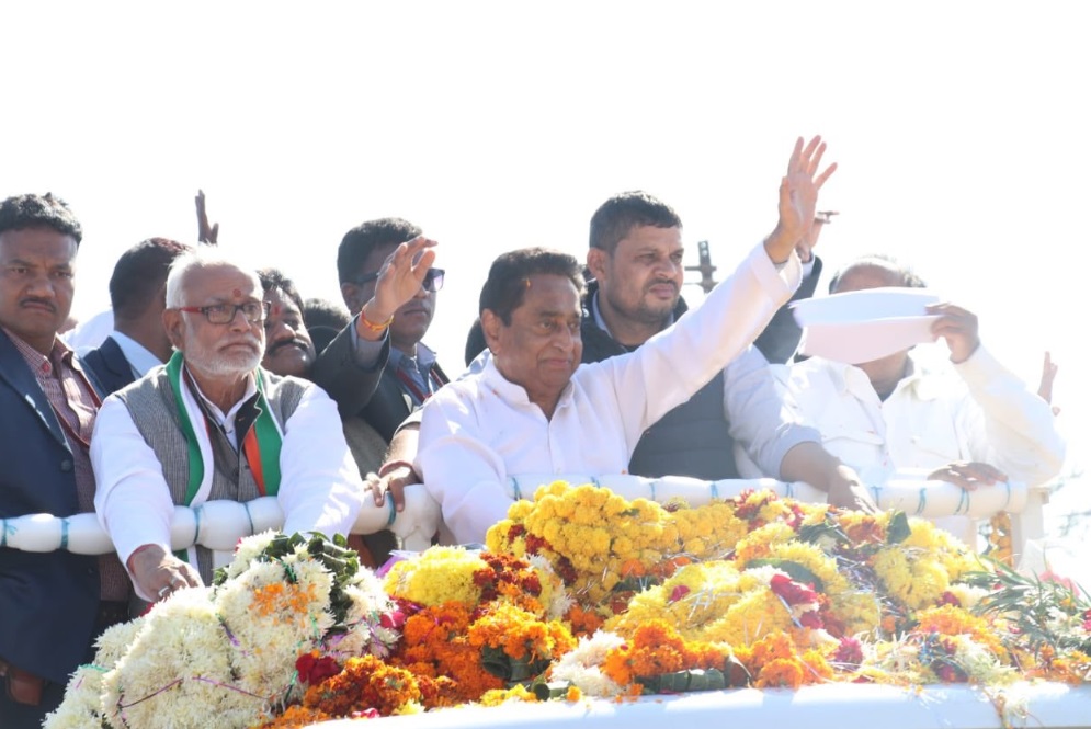 PunjabKesari, Madhya Pardesh Hindi News, Bhopal Hindi News, Bhopal Hindi Samachar, Kamal Nath reached Chhindwara