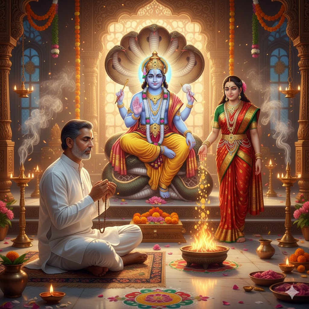 Powerful Vishnu Mantras for Holashtak