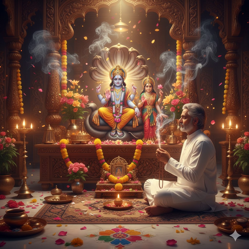 Powerful Vishnu Mantras for Holashtak