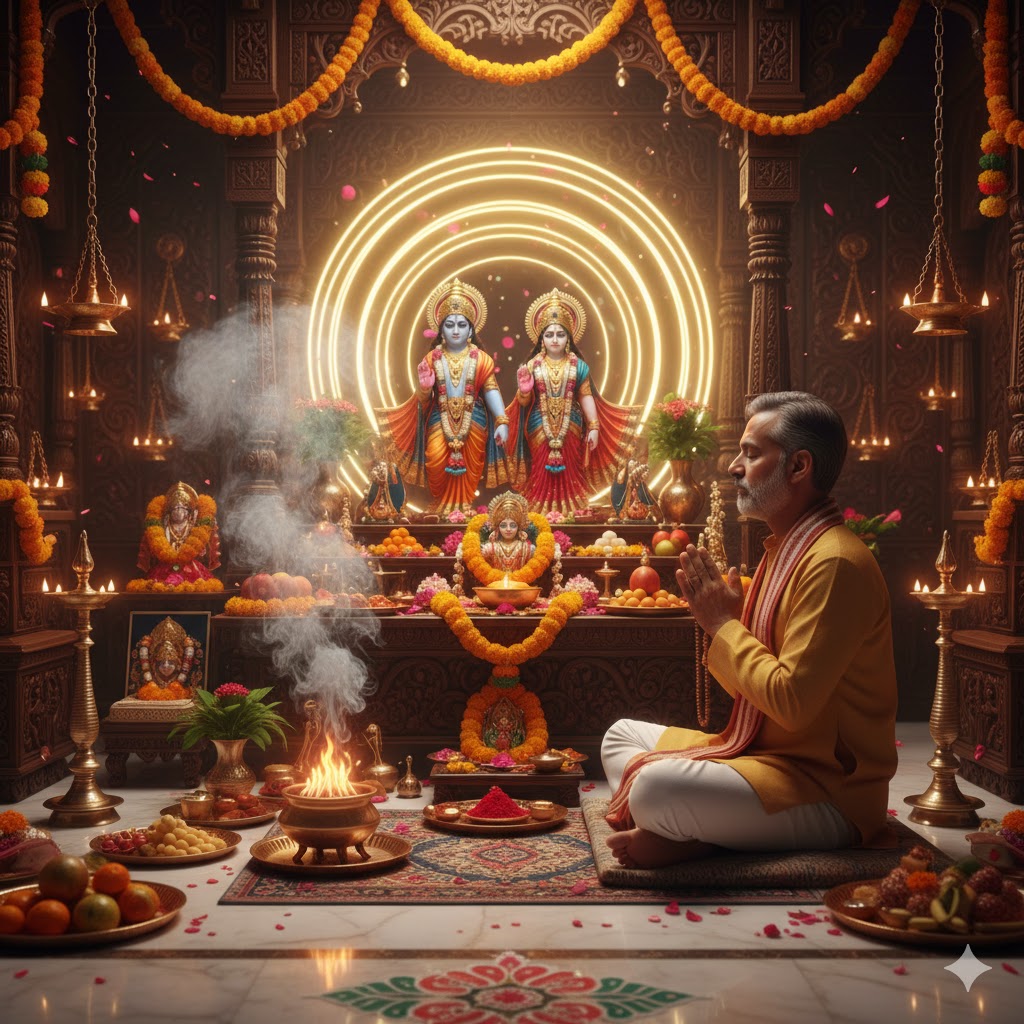 Powerful Vishnu Mantras for Holashtak 