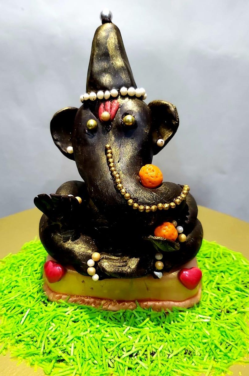 PunjabKesari,Eco Friendly Ganesha, Ganesh Chaturthi 2019, Chocolate Ganesh, Nari