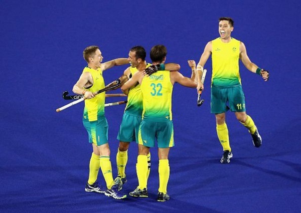 Sports news, Hockey news in hindi,  Australia hockey team, Hockey world cup 2018, First Match, Against Ireland, hat-trick of titles