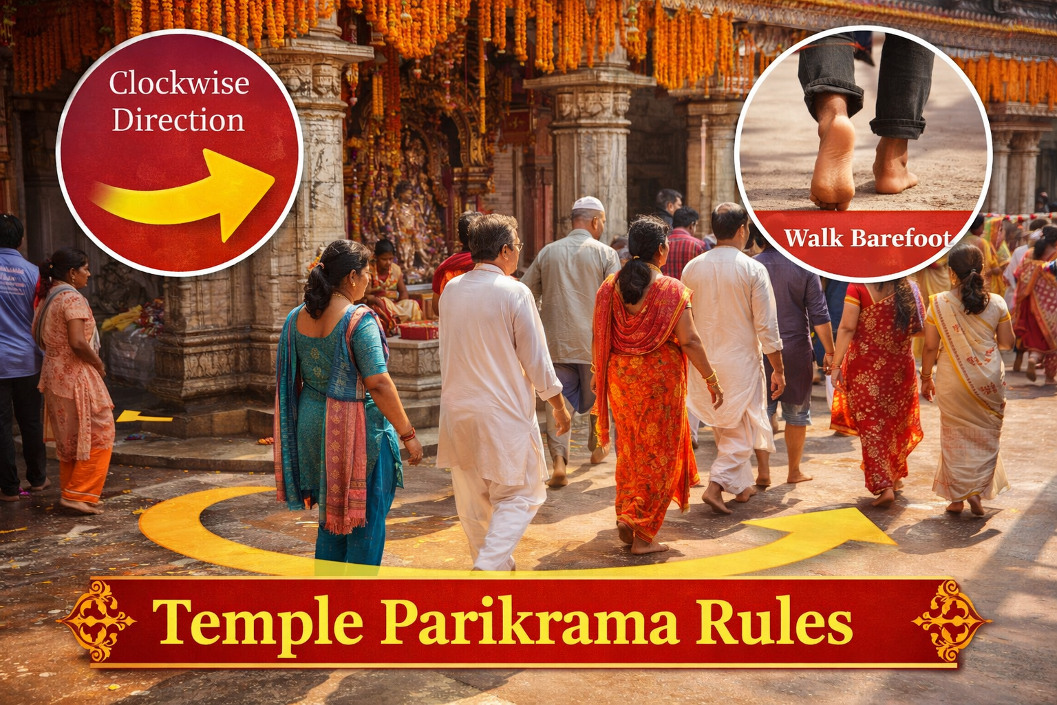 Temple Parikrama Rules
