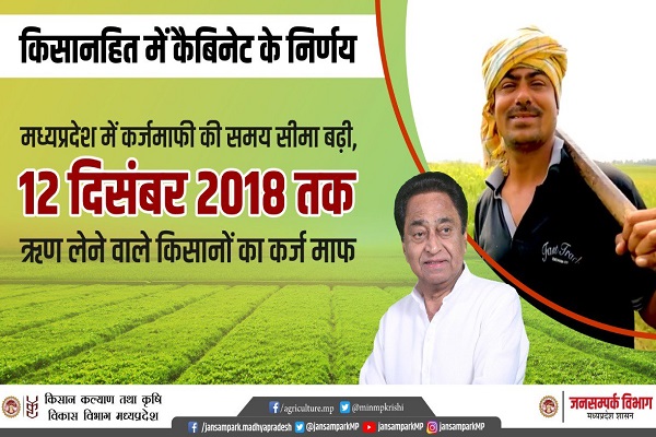 PunjabKesari, Madhya Pardesh Hindi News, Bhopal Hindi News, Bhopal Hindi Samachar, CM Kamalnath, Cabinet Meating, Farmer's debt waiver