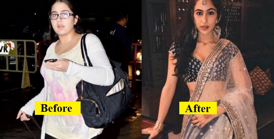 PunjabKesari, Nari, Sara Ali Khan Workout, Celebrity Fitness Image