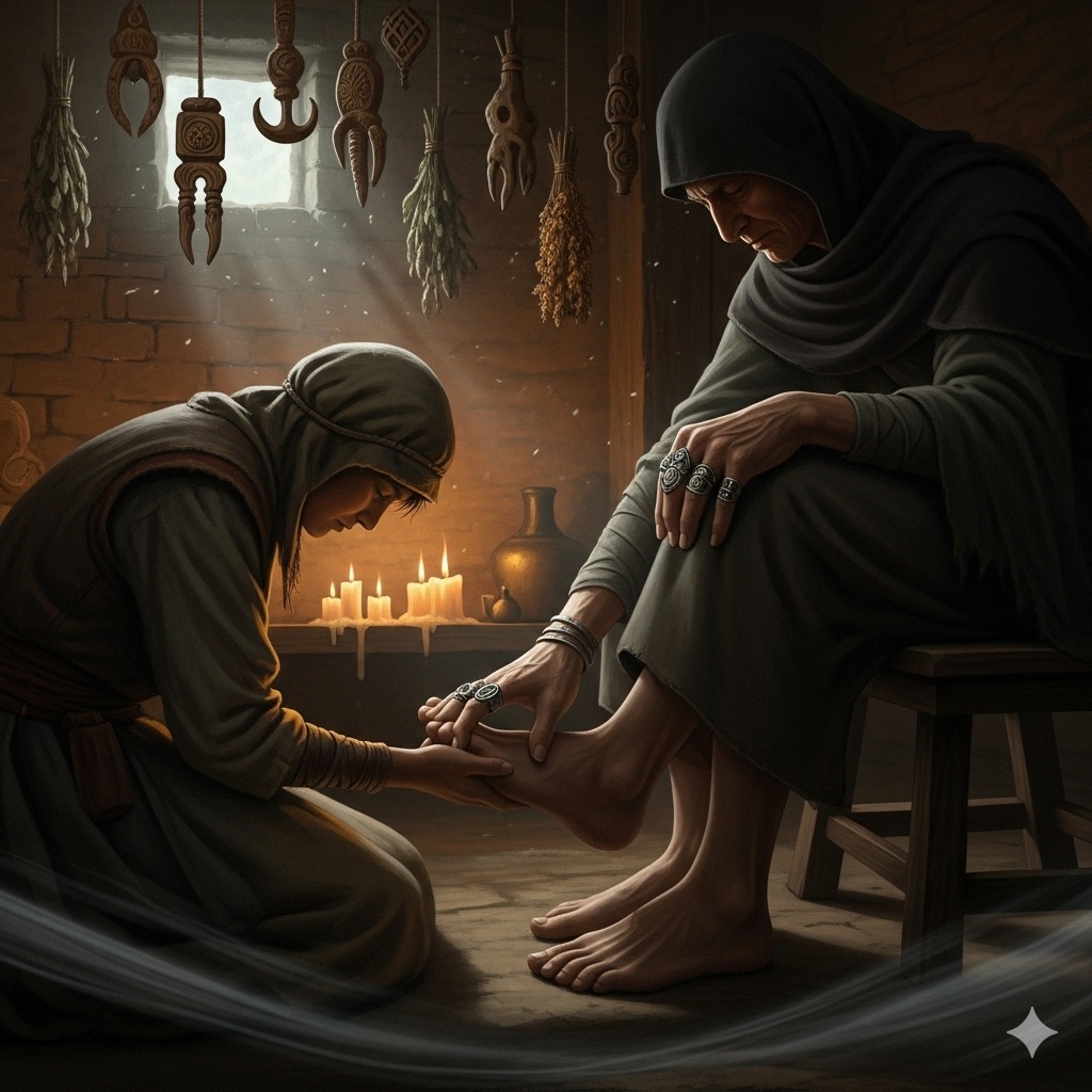 PunjabKesari Feet Touching Ritual